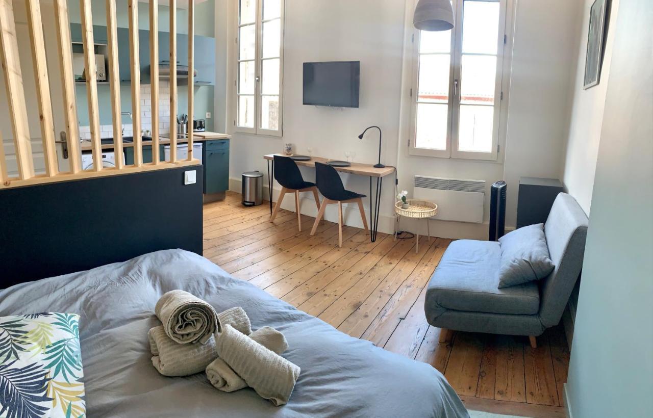 Le Dumon 4 - Studio Neuf Lumineux Calme - Wifi - Gare 200M 阿让 外观 照片